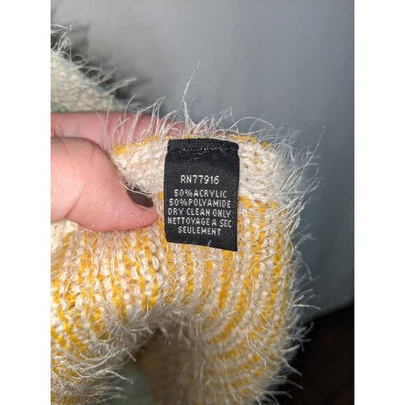 House Of Harlow 1960 Rainbow Eyelash Kimono Cardigan Sweater Women's OS *TAG* - Picture 14 of 14